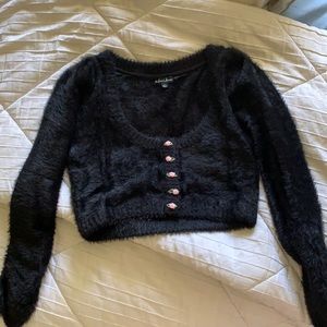For Love and Lemons Anastasia Cropped Cardigan